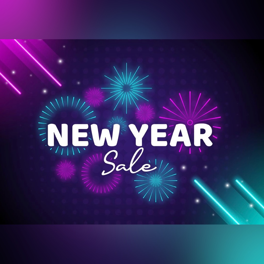 Happy New Year Sale